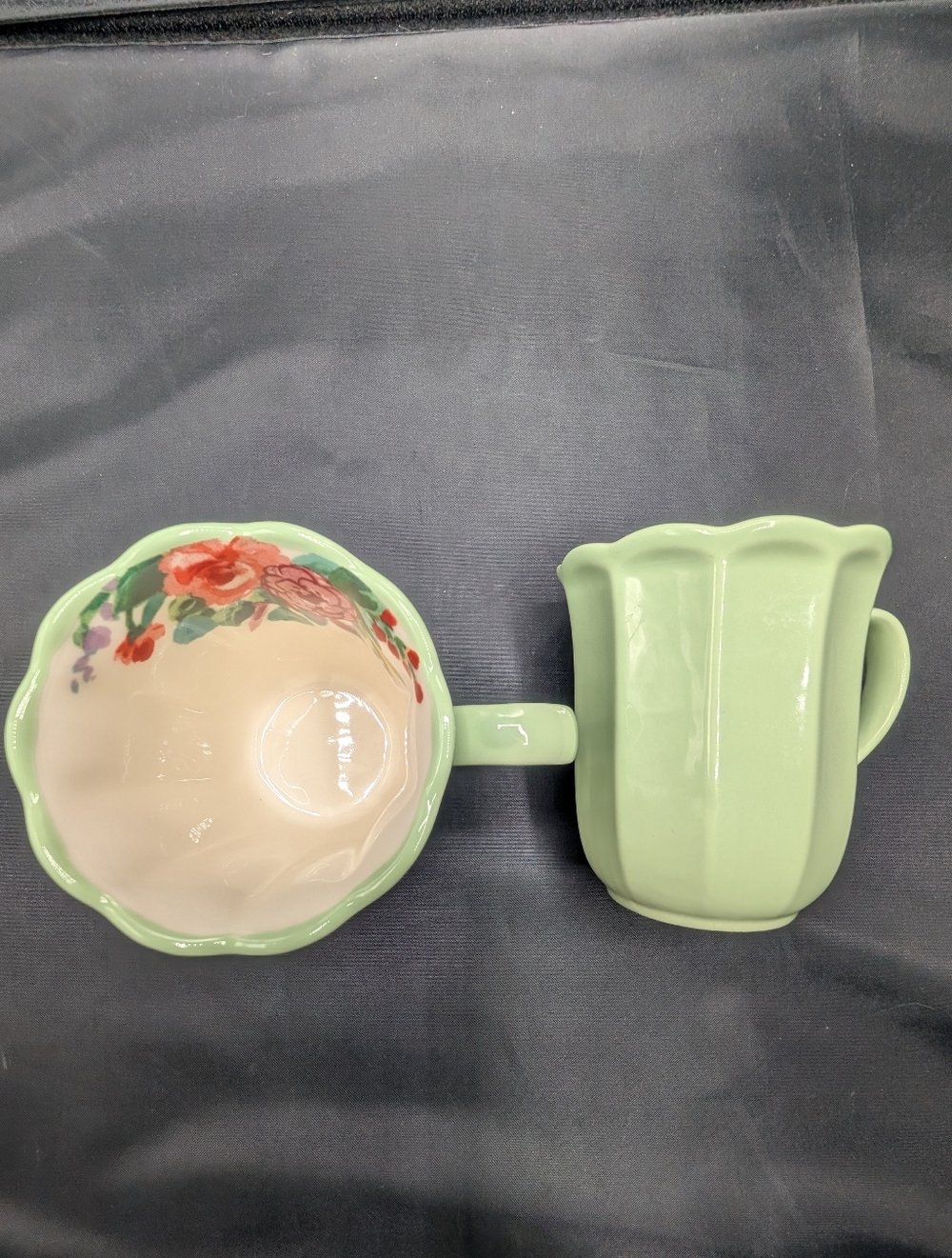 Pioneer Woman Painted Meadows Candy Dish And Mugs Set.  New With Tags. - Picture 7 of 13
